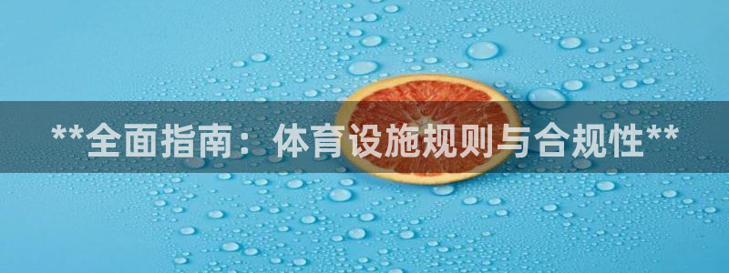 意昂3官网：**全面指南：体育设施规则与合规性**