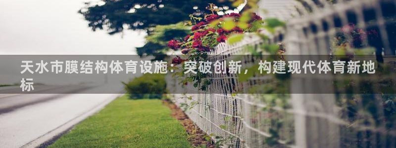 意昂体育3娱乐：天水市膜结构体育设施：突破创新，构建