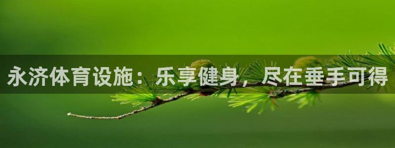 意昂3开户：永济体育设施：乐享健身，尽在垂手可得