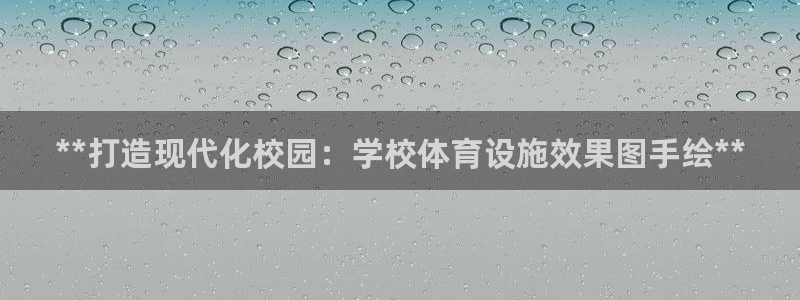 意昂体育3：**打造现代化校园：学校体育设施效果图手