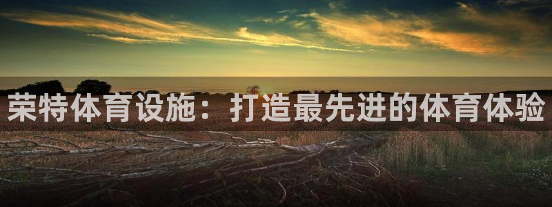 海南意昂体育3发展怎么样：荣特体育设施：打造最先进的