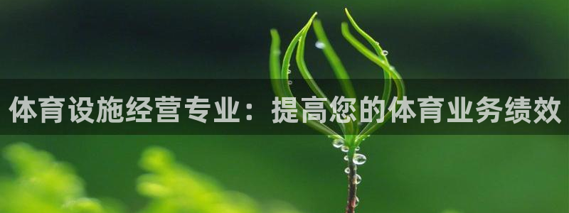 意昂3代理：体育设施经营专业：提高您的体育业务绩效