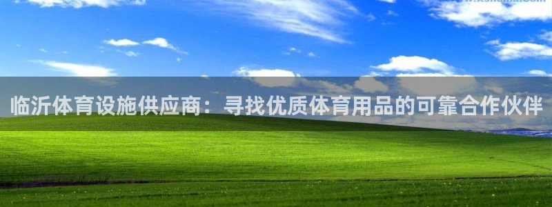 意昂3娱乐首页网站大全：临沂体育设施供应商：寻找优质