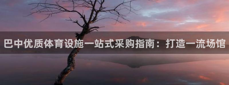 意昂体育3平台注册流程视频：巴中优质体育设施一站式采购指南：