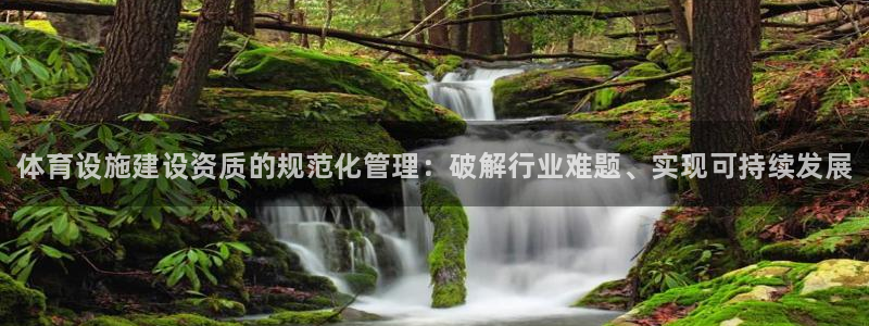 意昂3娱乐下载：体育设施建设资质的规范化管理：破解行业难题、