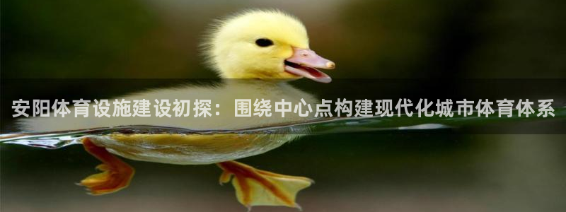 意昂3娱乐：安阳体育设施建设初探：围绕中心点构建现代化城市体
